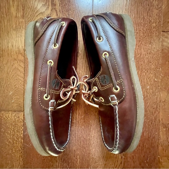 Timberland Dark Brown Leather Footwear - Picture 1 of 7